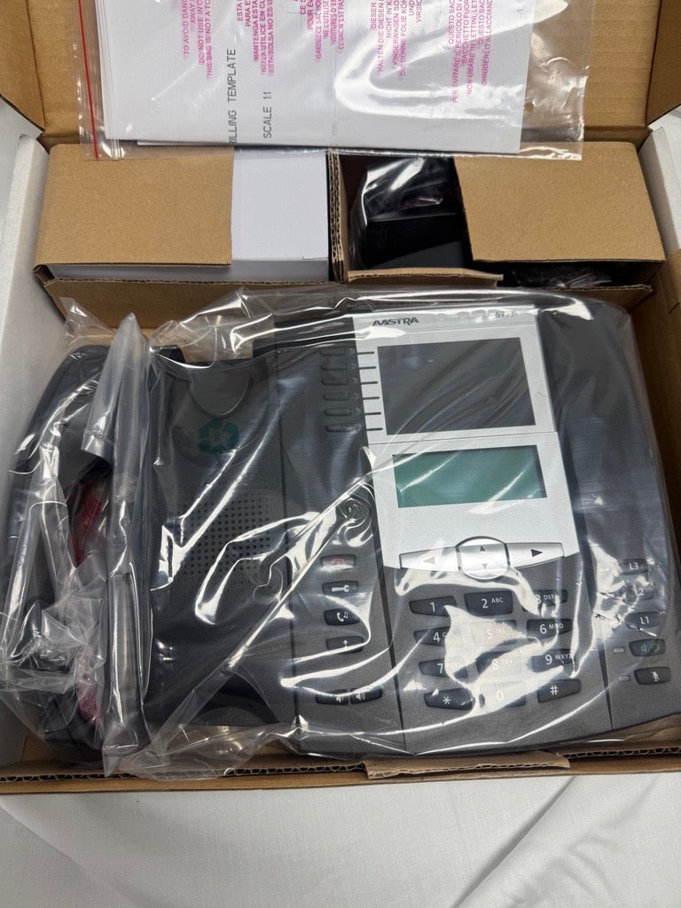 Aastra Telecom 6735i VoIP Phone - BLACK - NEW