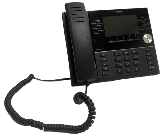 Mitel  6930 Business SIP Phone - Black - Renewed - Boxed with MAC - VAT inc.